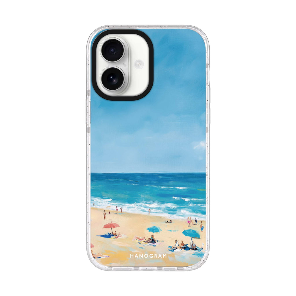 Sundown Shore iPhone 17 水晶透明保護殼正面展示