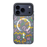 Abstract Doodles 款式 5 iPhone 17 Pro Max MagSafe 水晶透明保護殼 抽象圖案設計 圖1