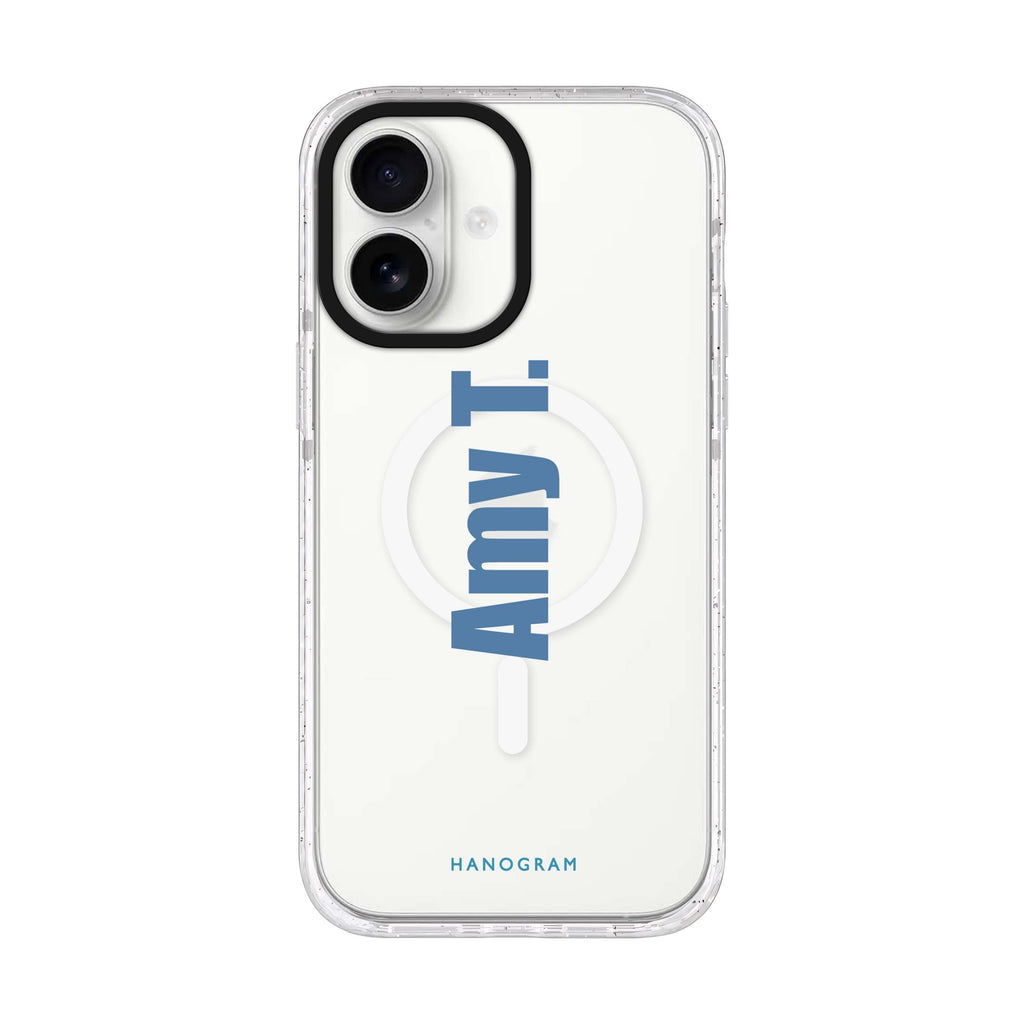 CustomCore iPhone 17 水晶透明保護殼正面展示