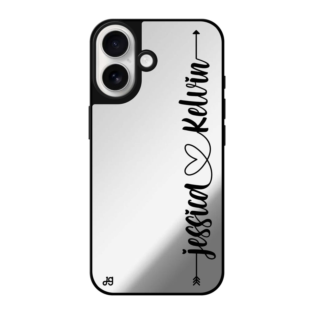 Reflective iPhone 16 Mirror Case –Custom Design