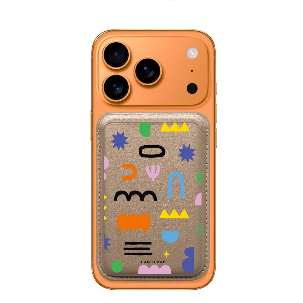 Abstract Doodles Pattern Magsafe 卡套