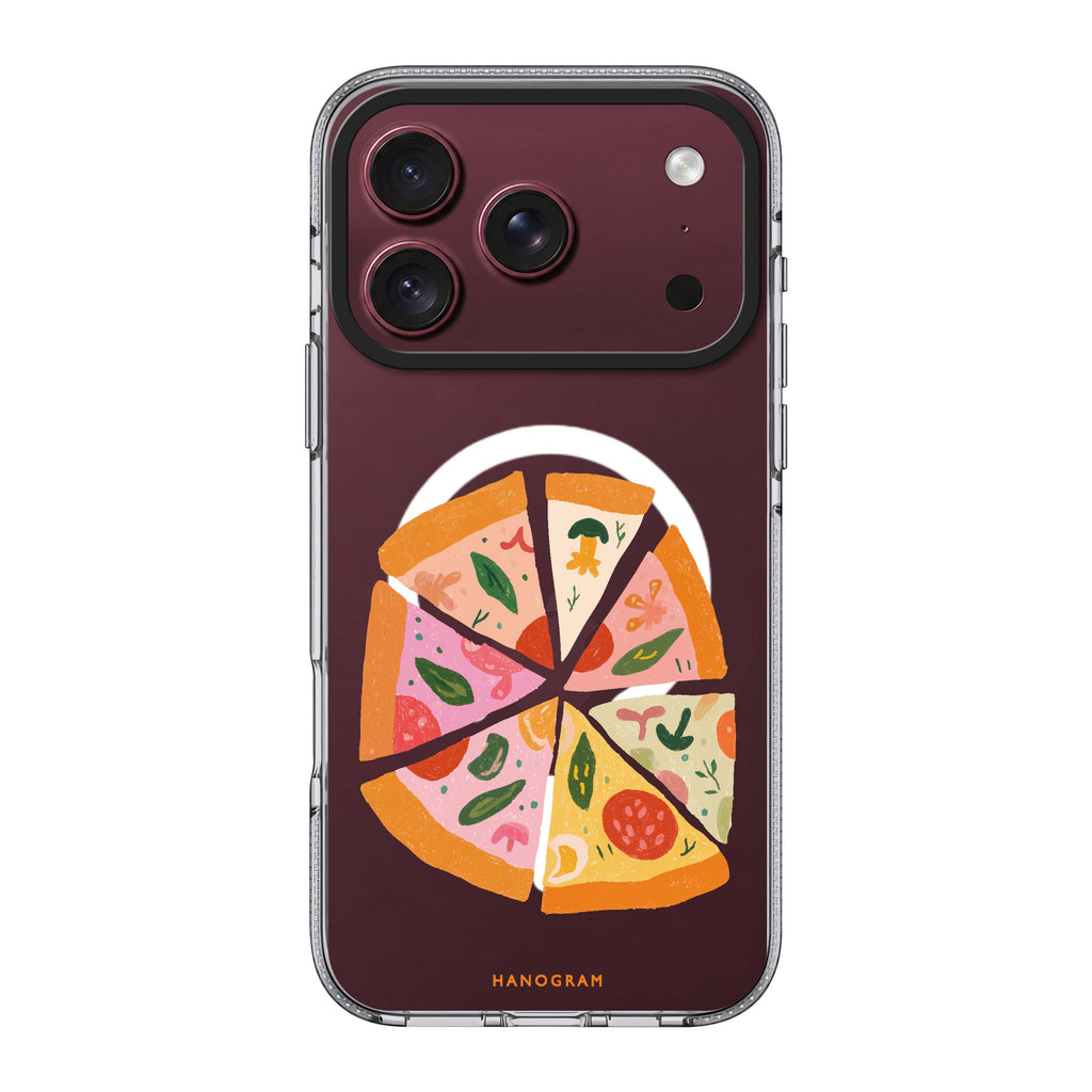 Pastel Pizza Dream 水晶透明保護殼
