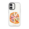 Pastel Pizza Dream iPhone 17 水晶透明保護殼正面展示