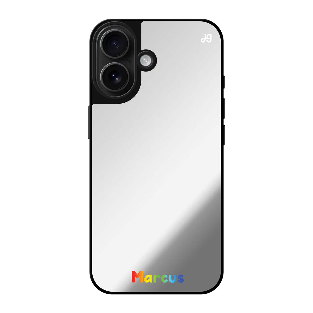 Reflective iPhone 16 Mirror Case –Custom Design