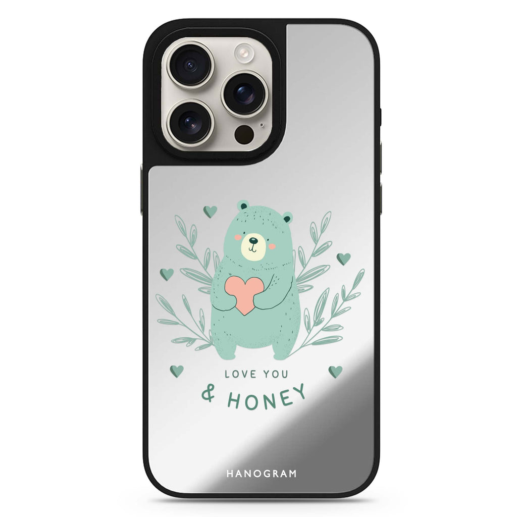 Honey Bear 鏡面手機殼