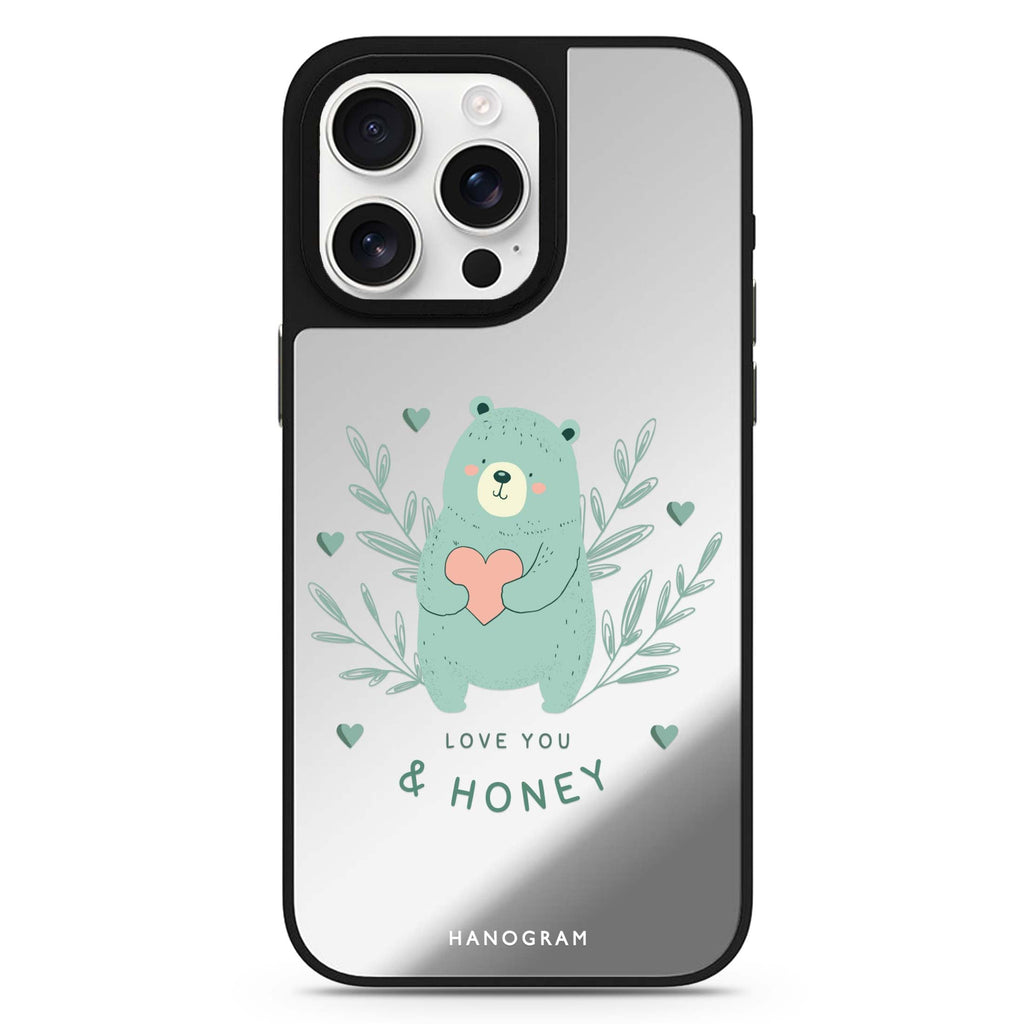 Honey Bear 鏡面手機殼