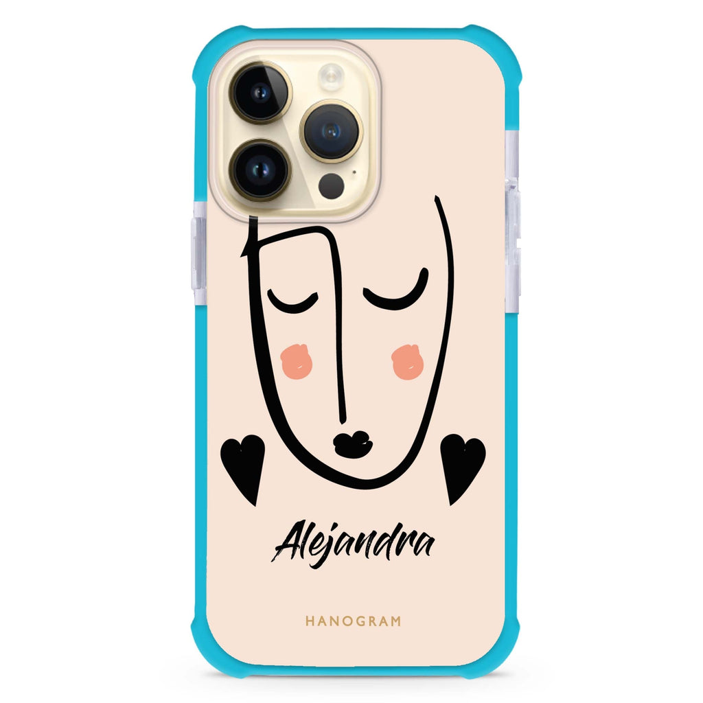 Lovely Face iPhone Magsafe 兼容超強防摔保護殼