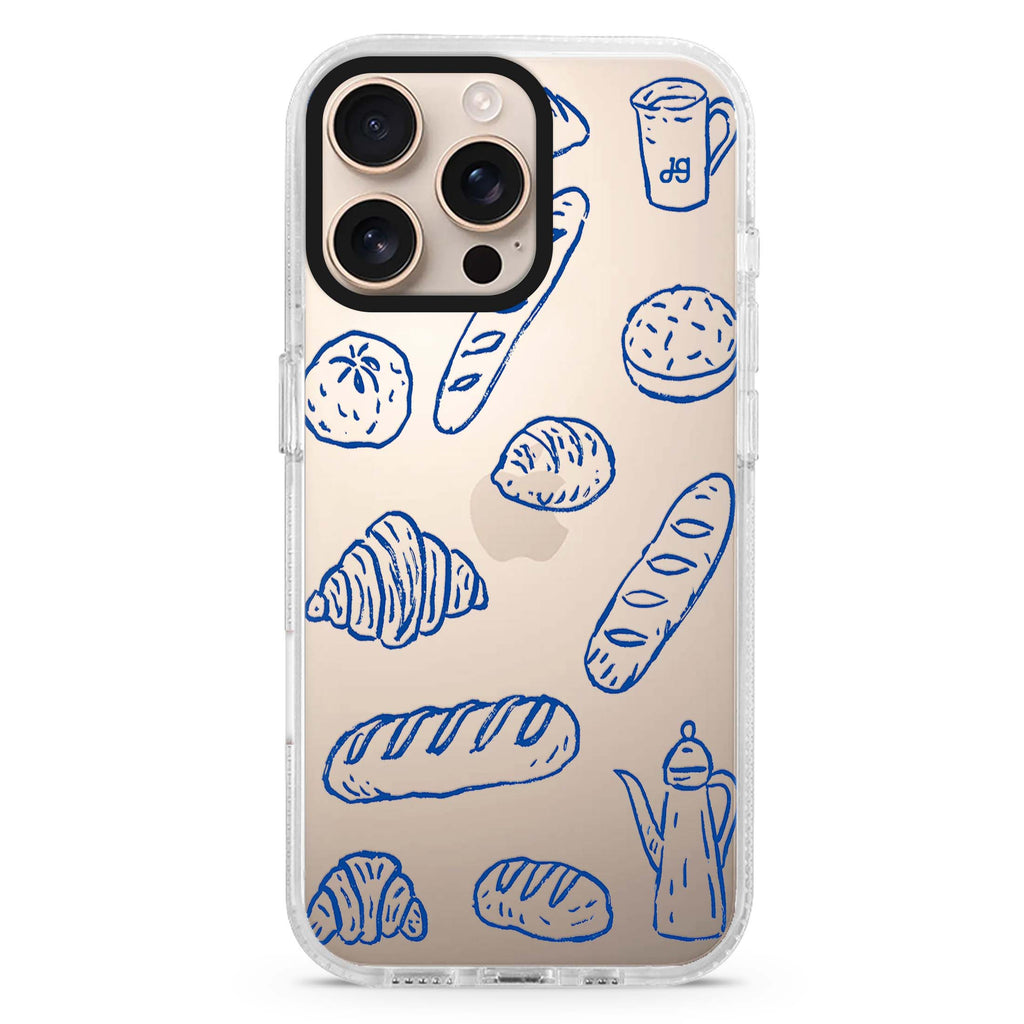 Blue Ink Boulangerie 水晶透明保護殼