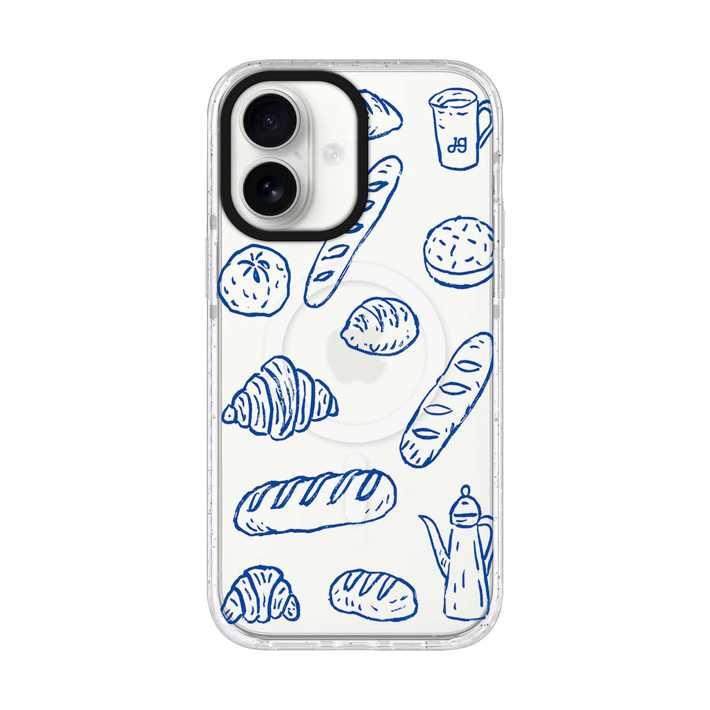 Blue Ink Boulangerie 水晶透明保護殼
