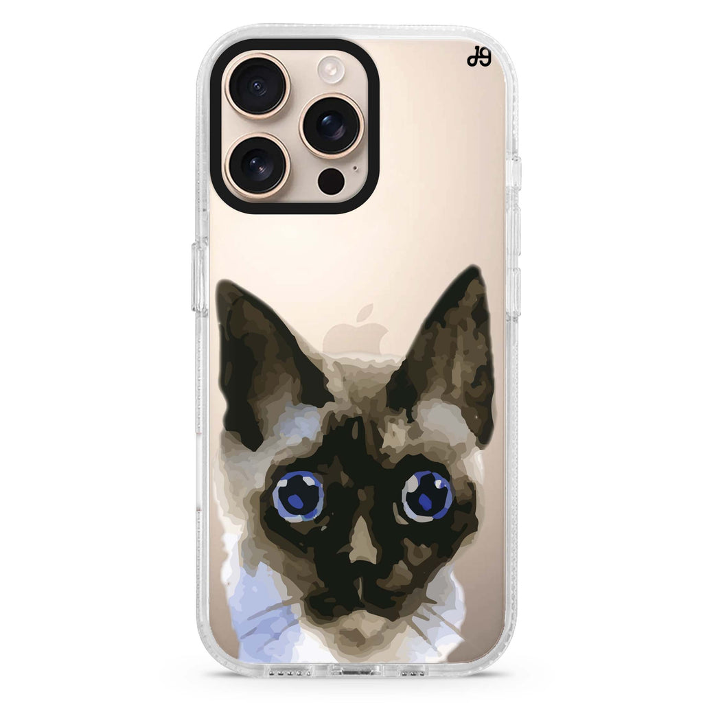 Watercolour Cat iPhone 16 Pro & 16 Pro Max Case - Personalized and Stylish Protection