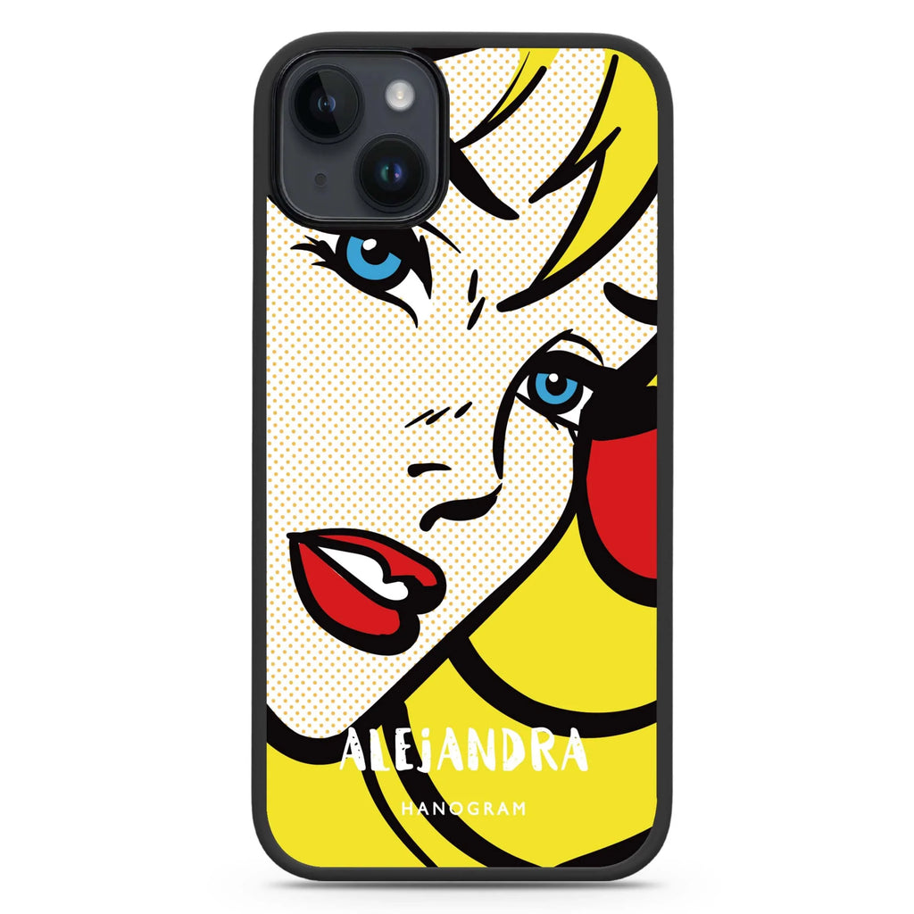 Pop Girl iPhone 15 Plus 防衝擊保護殼