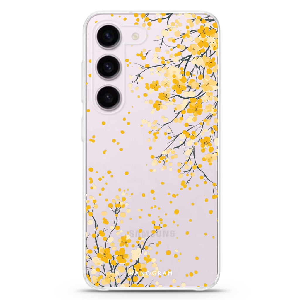 Butter Petals Samsung Galaxy 水晶透明保護殼