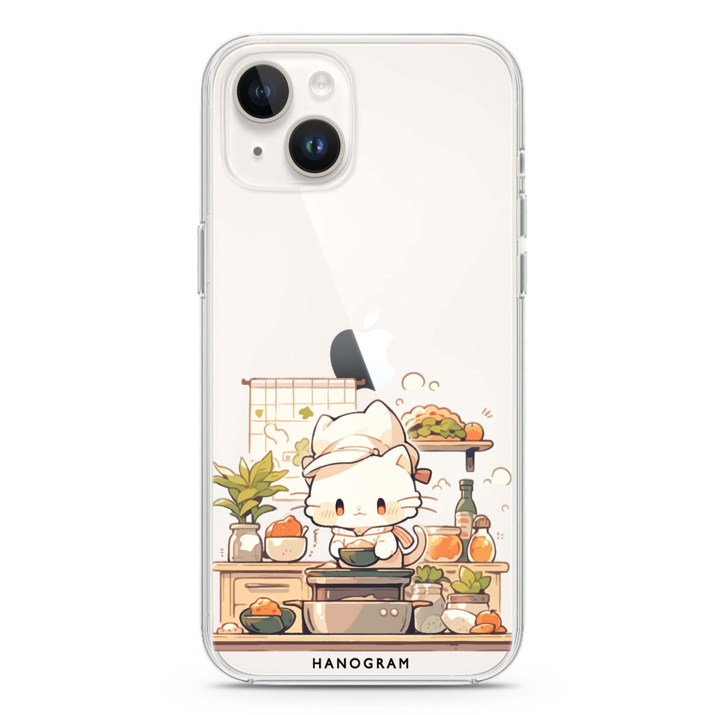 Chef Whisker Mess iPhone 14 Plus 水晶透明保護殼