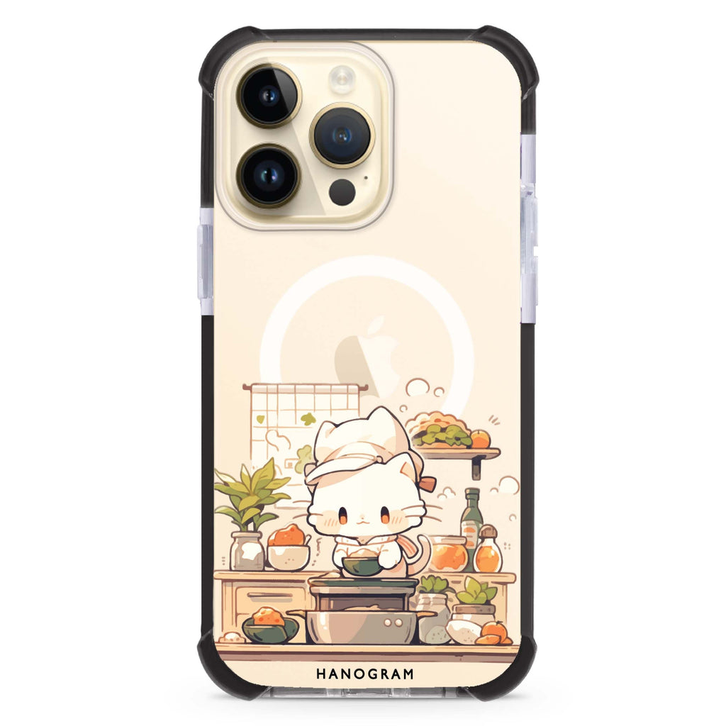 Chef Whisker Mess iPhone Magsafe 兼容超強防摔保護殼