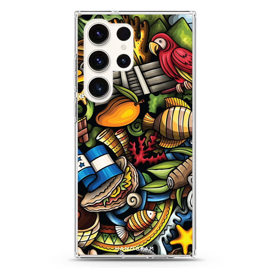 Fantasy Features Samsung Galaxy Ultra 透明保護殼，適用 S26/S25/S24/S23 Ultra，圖1