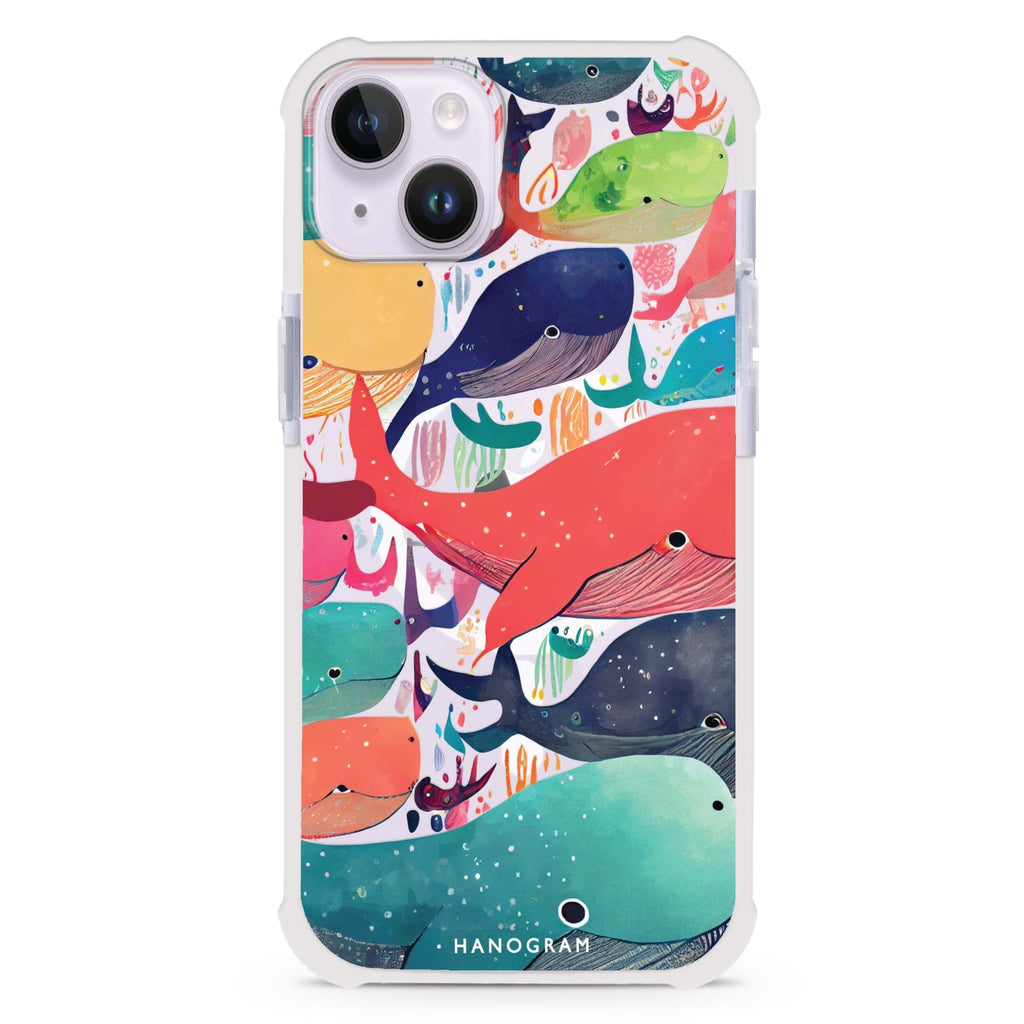Whale Ocean iPhone 15 Plus Magsafe 兼容超強防摔保護殼