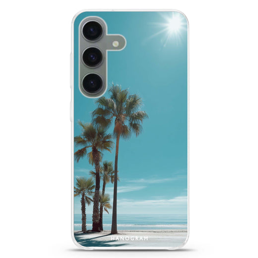 Illusion Shift Samsung Galaxy S26/S25/S24 水晶透明保護殼正面展示