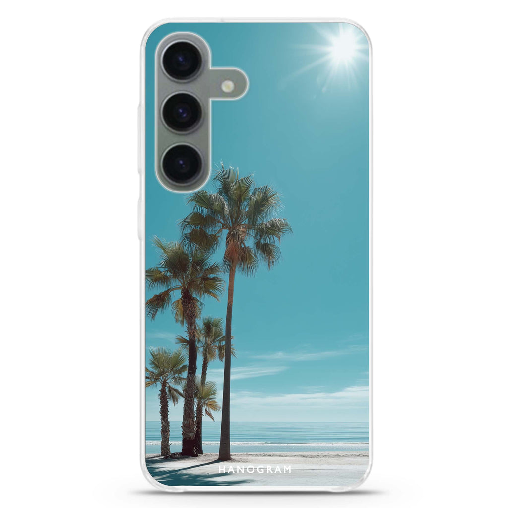 Illusion Shift Samsung Galaxy S26/S25/S24 水晶透明保護殼正面展示