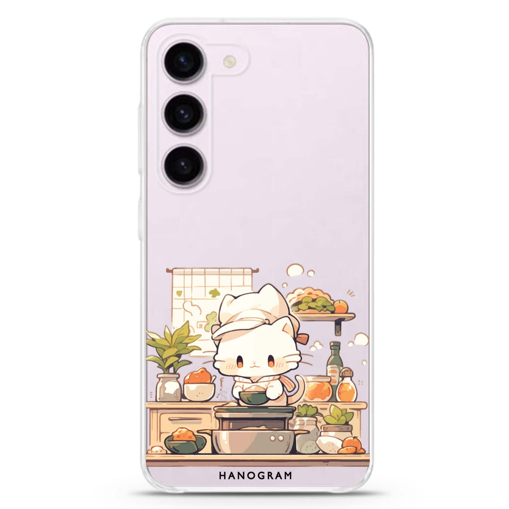 Chef Whisker Mess Samsung Galaxy 水晶透明保護殼