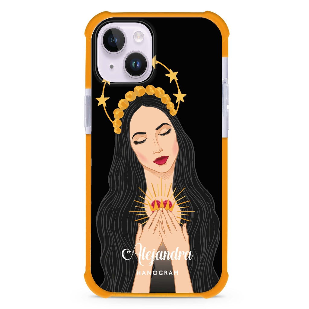 The Virgin Mary iPhone 15 Plus Magsafe 兼容超強防摔保護殼