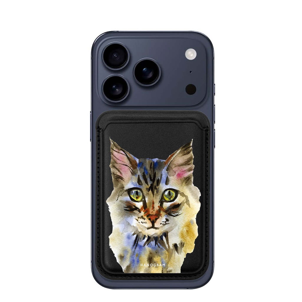 Watercolour Cat Magsafe 卡套