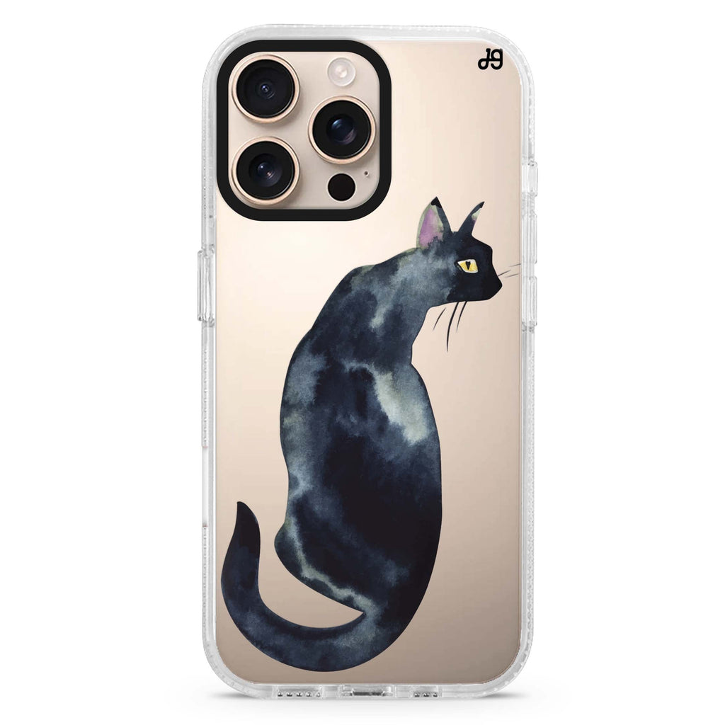 Watercolour Cat iPhone 16 Pro & 16 Pro Max Case - Personalized and Stylish Protection