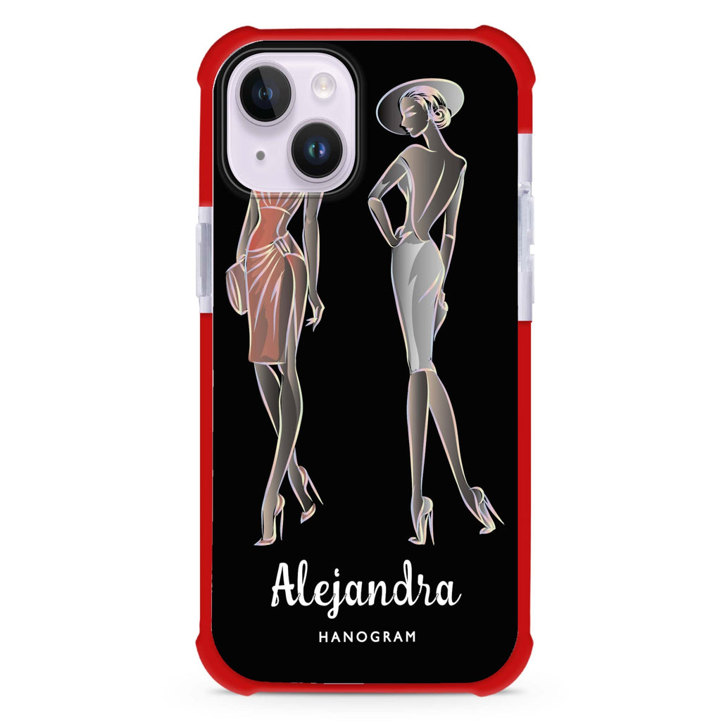 Elegant Girls iPhone 15 Plus Magsafe 兼容超強防摔保護殼