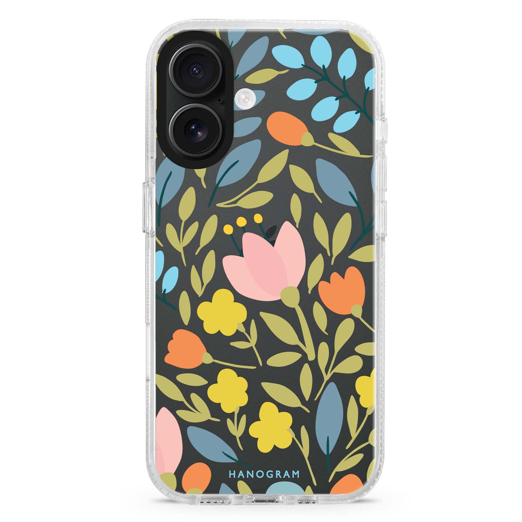 Floral 水晶透明保護殼