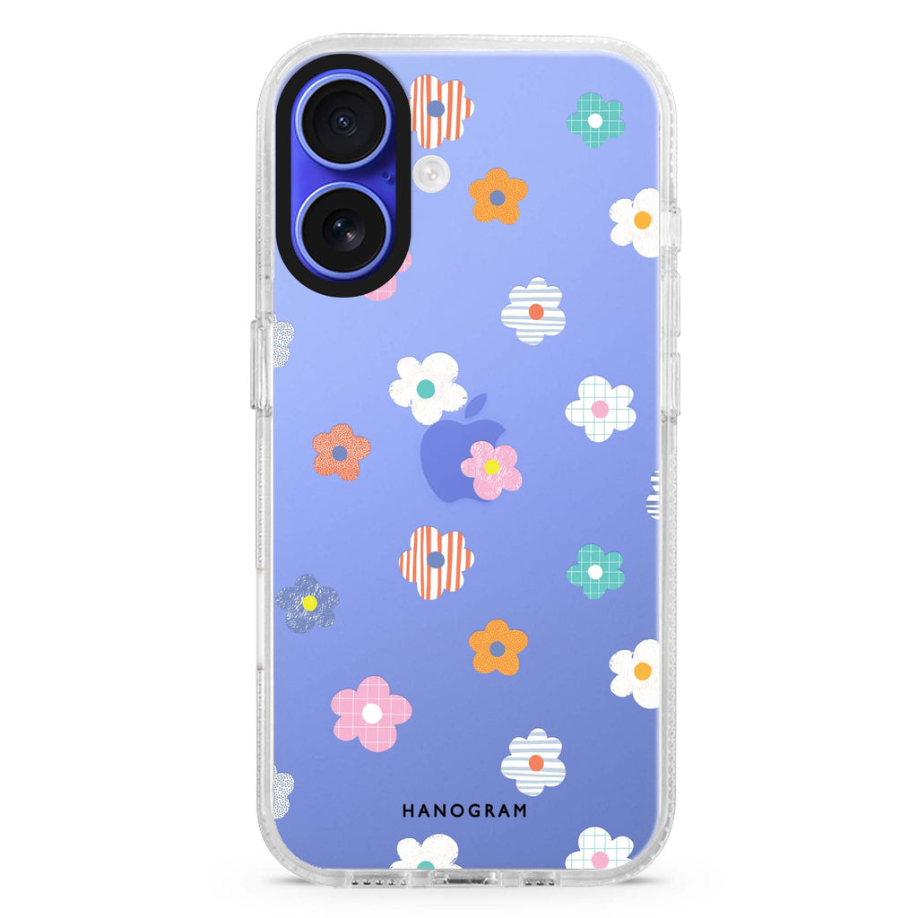 Floral Pattern 水晶透明保護殼