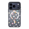 Floral Pattern 款式 1 iPhone 17 Pro Max MagSafe 水晶透明保護殼 花卉圖案設計 圖1
