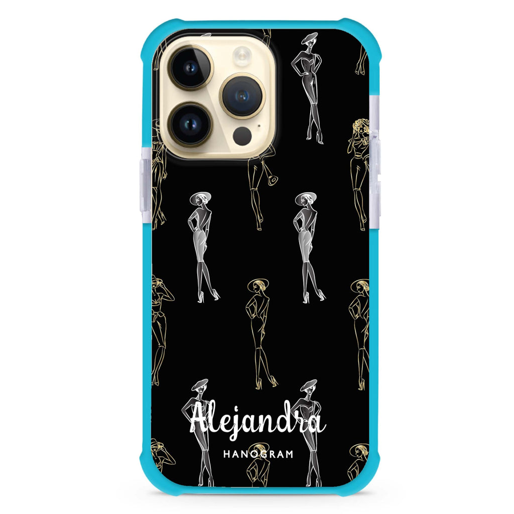 Elegant Girls iPhone Magsafe 兼容超強防摔保護殼