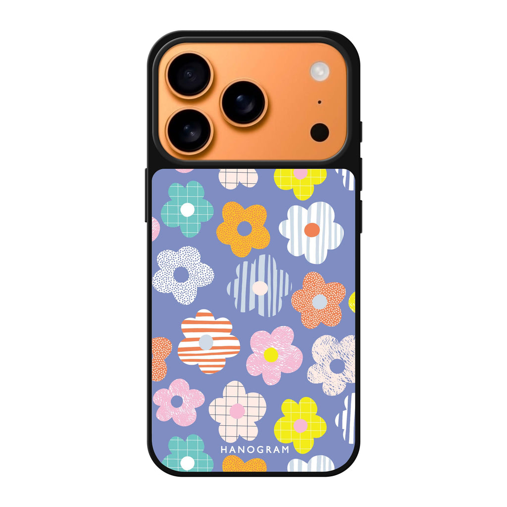 Floral Pattern 款式2 花卉 iPhone 17 Pro Max 鏡面手機殼主圖