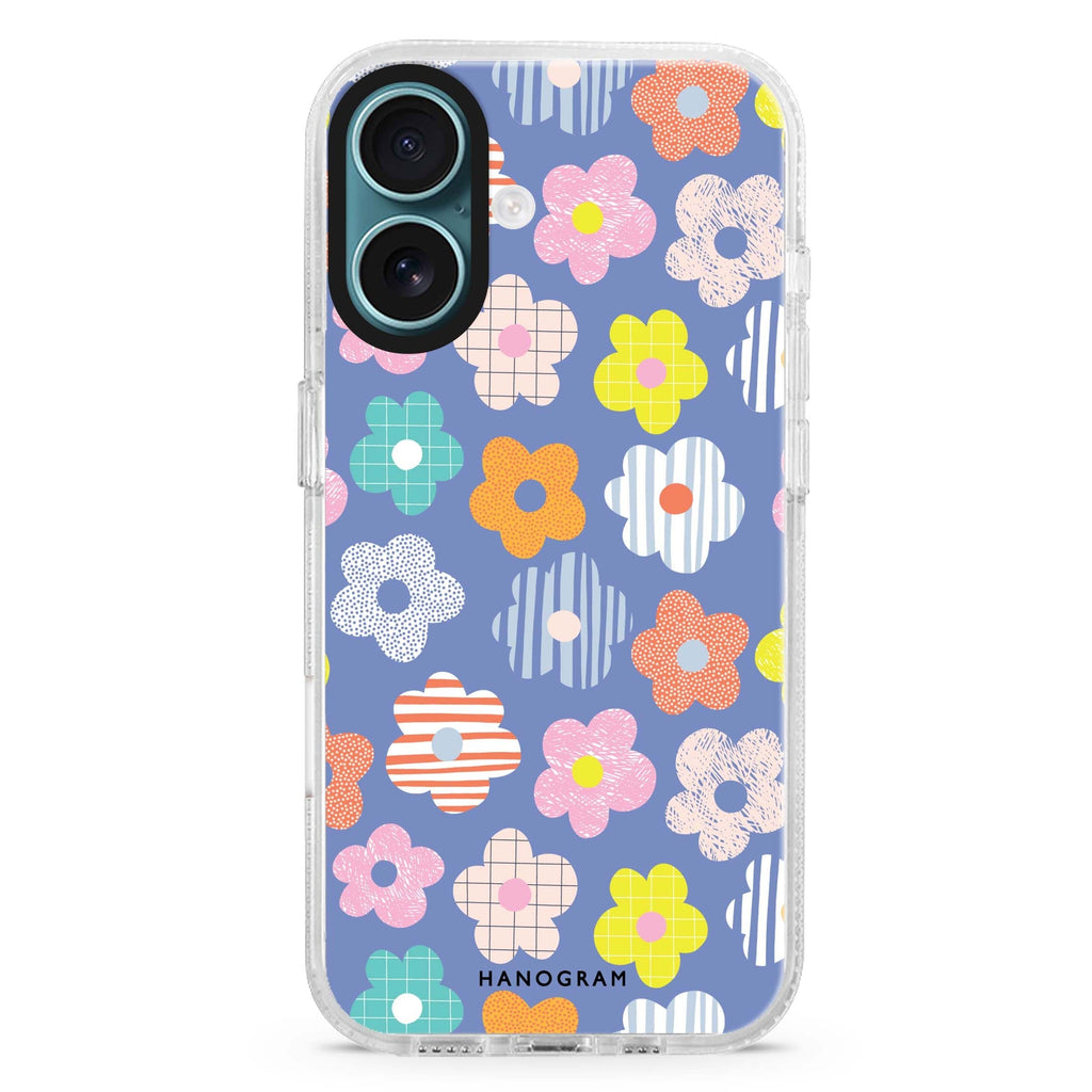 Floral Pattern 水晶透明保護殼
