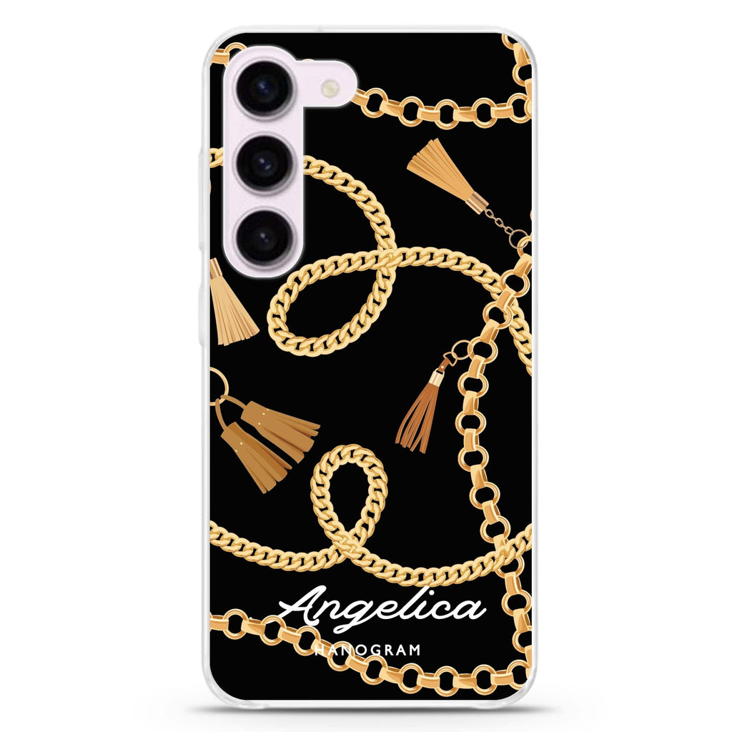 Belt and Chain I Samsung Galaxy 水晶透明保護殼