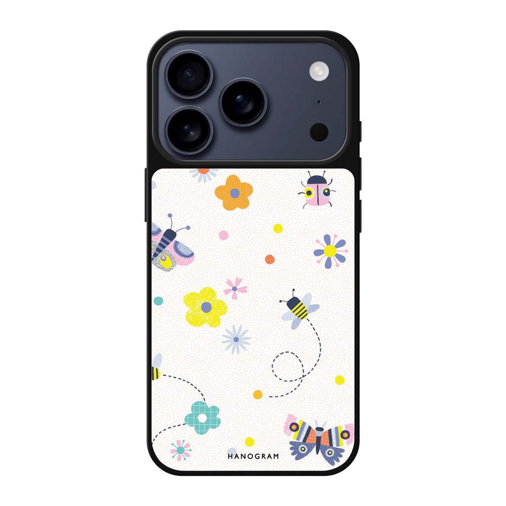 Cute Floral 花卉 iPhone 17 Pro Max 鏡面手機殼主圖