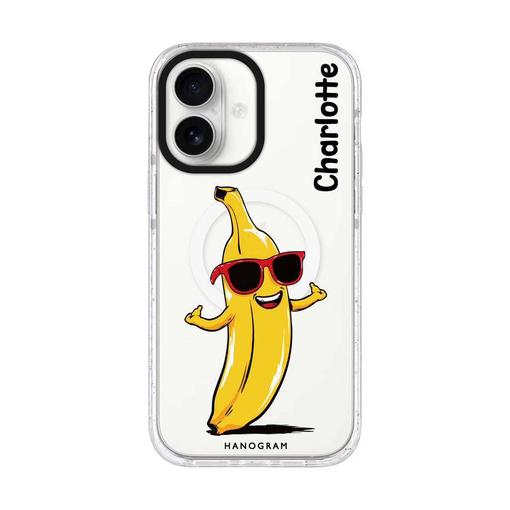 Chill Peel iPhone 17 水晶透明保護殼正面展示