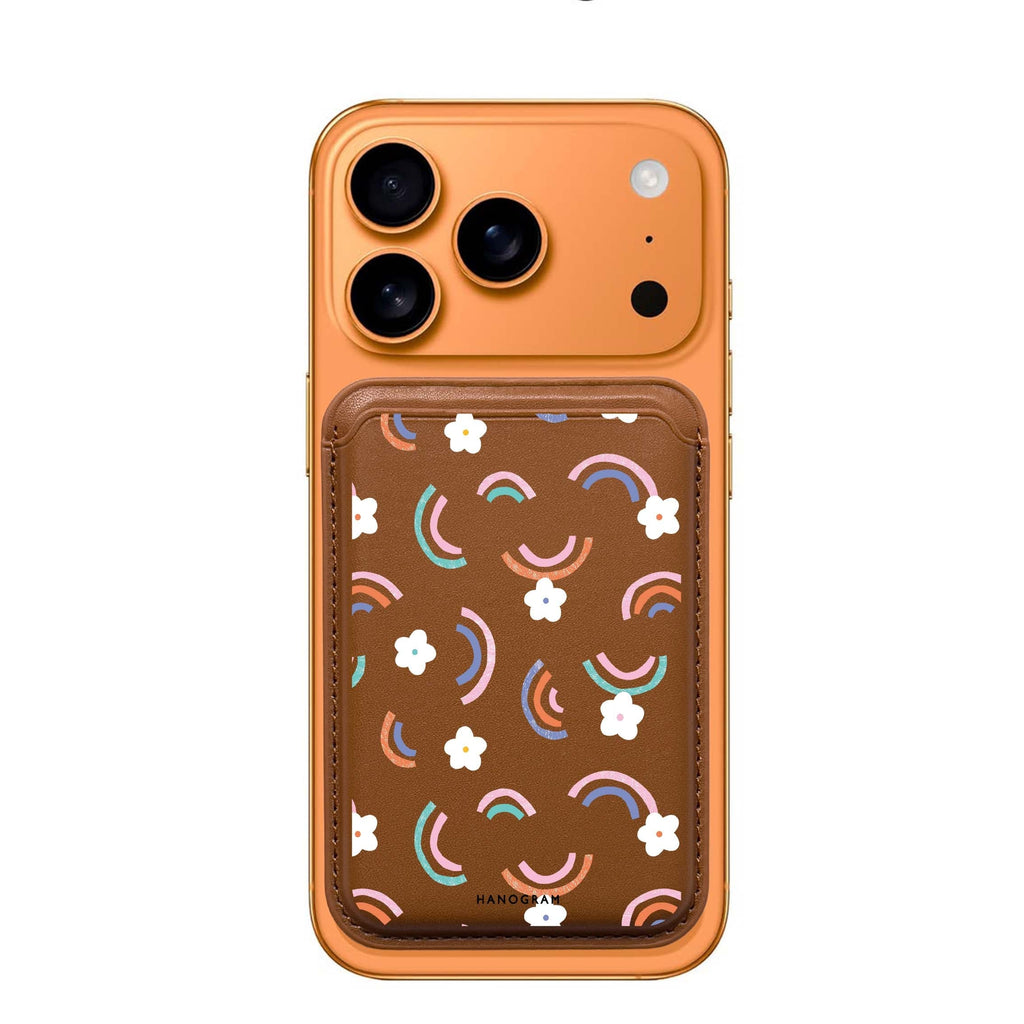 Rainbow Floral Magsafe 卡套
