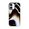 Cocoa Contrast iPhone 17 水晶透明保護殼正面展示