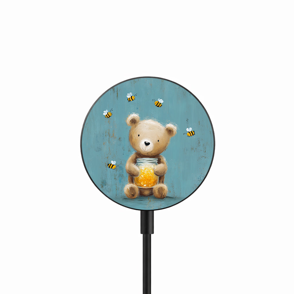 Honey Bear Friends 25W 磁吸無線充電器