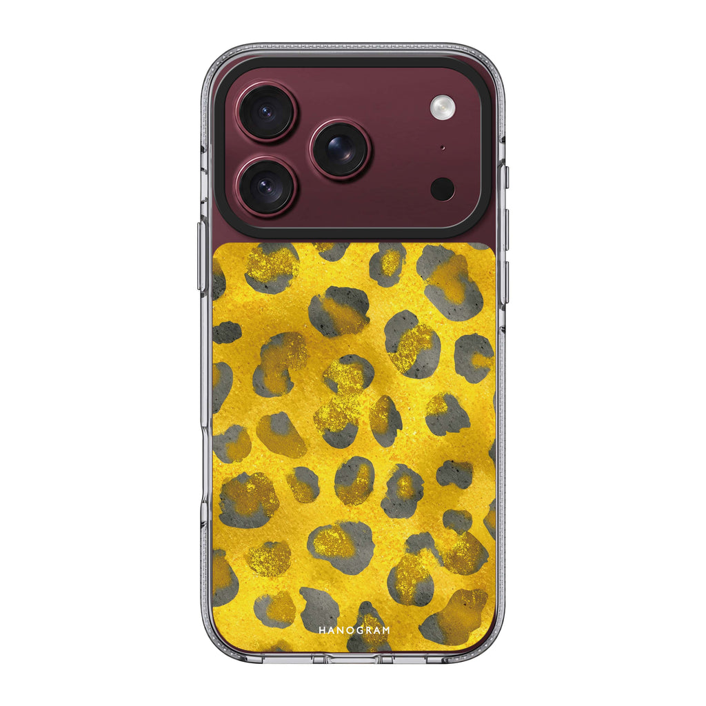Golden Luxe Leopard 水晶透明保護殼