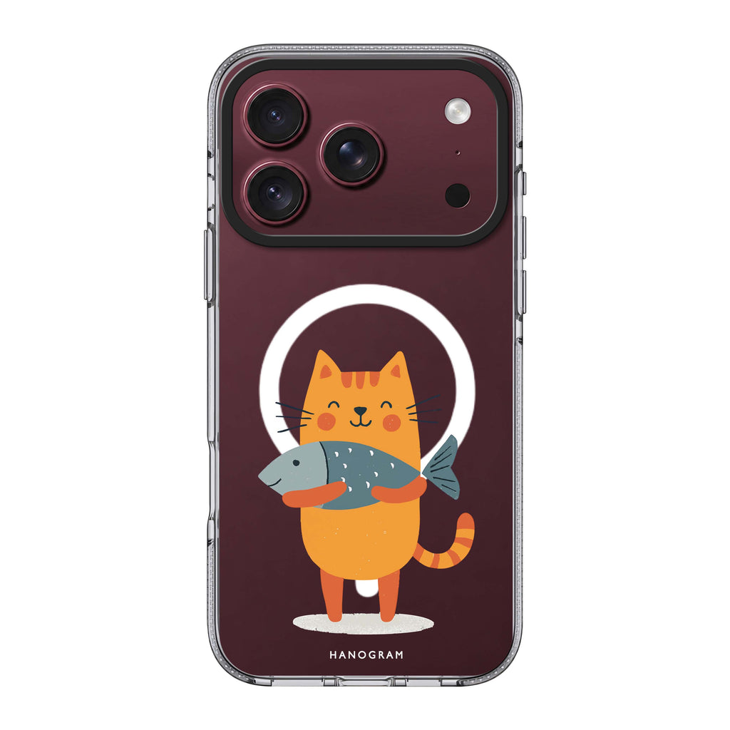 Big Catch Kitty 水晶透明保護殼