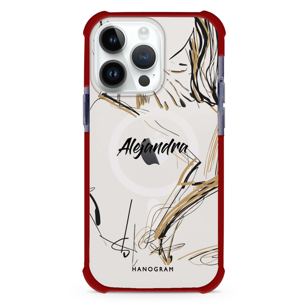 Fashion Model iPhone Magsafe 兼容超強防摔保護殼
