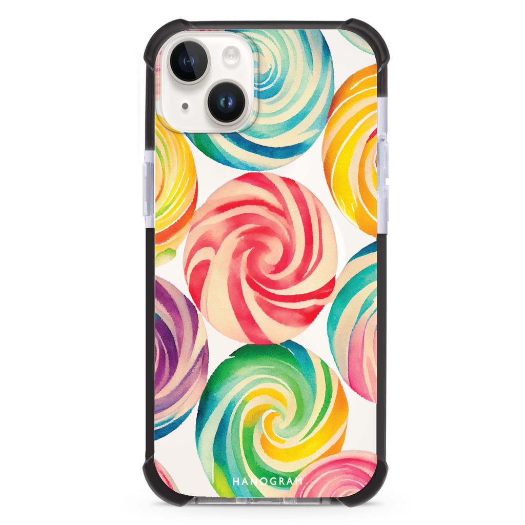 Abstract Candy iPhone 15 Plus Magsafe 兼容超強防摔保護殼