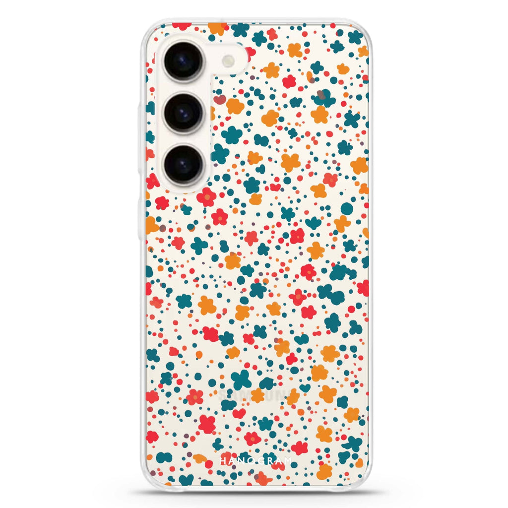 Vintage Sprig Samsung Galaxy 水晶透明保護殼