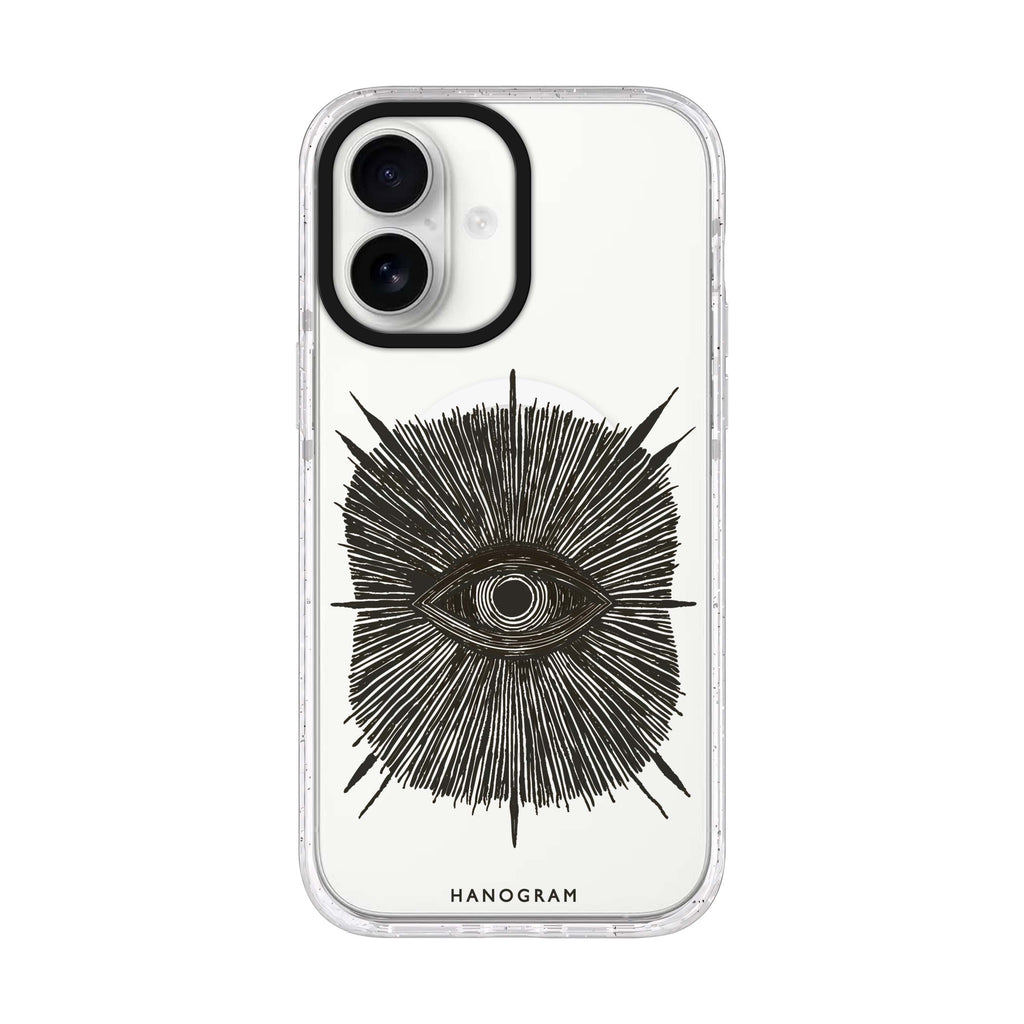 Totem of Vision iPhone 17 水晶透明保護殼正面展示