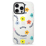 Flower Power iPhone 16 Pro & 16 Pro Max Case - Personalized and Stylish Protection