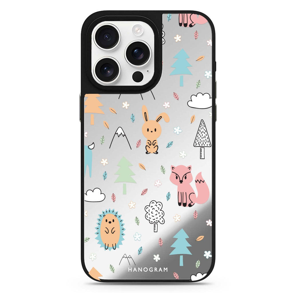 Whimsy Wildlife 鏡面手機殼
