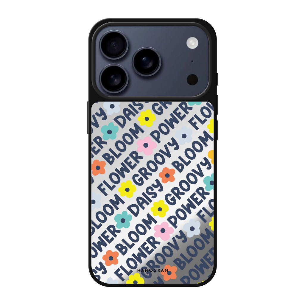 Groovy Flower 花卉 iPhone 17 Pro Max 鏡面手機殼主圖