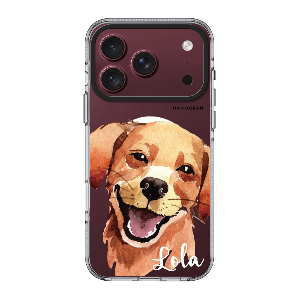 Golden Retriever 水晶透明保護殼