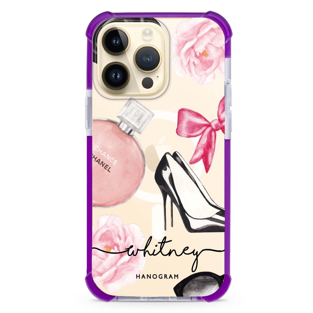 Fashion Cosmetic iPhone Magsafe 兼容超強防摔保護殼